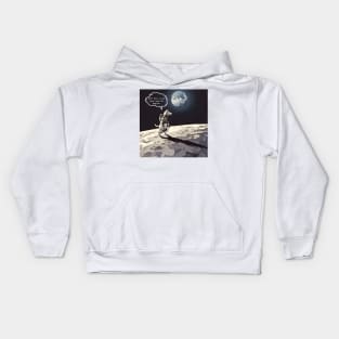 Giant Leap for Dogkind Kids Hoodie